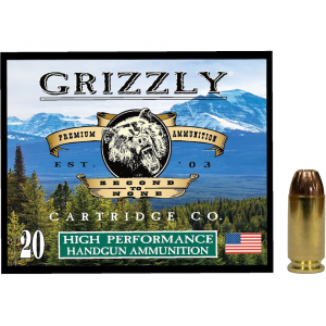zzly Cartridge High Performance Handgun 40 S&W 200 Grain Jacketed Hollow Point Box Of 20 Ammo