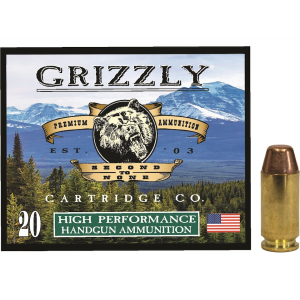 zzly Cartridge Bear Load 40 S&W 200 Grain Full Metal Jacket Box Of 20 Ammo