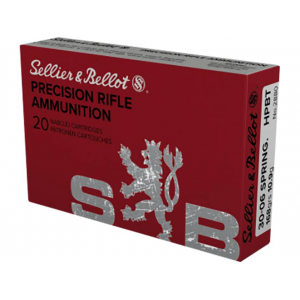 lier & Bellot Match 30-06 Springfield 168 Grain Jacketed Hollow Point Box Of 20 Ammo