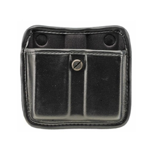 BIANCHI 7922 AccuMold Elite Triple Threat Double Magazine Pouch Beretta 92, 96, Browning Hi-Power Trilaminate Black