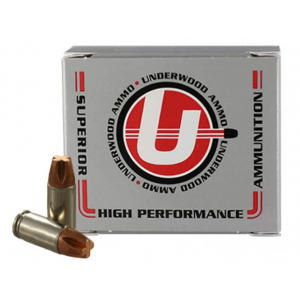 Underwood 9mm Luger +P+ Ammo 115 Grain Lehigh Xtreme Penetrator Fluted Lead Free Box of 20 - Underwood Ammunition