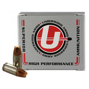 Underwood 9mm Luger Ammo 115 Grain Lehigh Xtreme Penetrator Fluted Lead Free Box of 20 - Underwood Ammunition