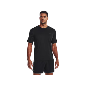 Under Armour Men's Tech Vent Short Sleeve Crew Neck T Shirt Black/Black XL - Under Armour