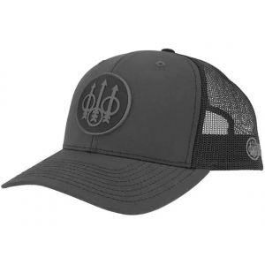 Beretta Mens JS Trucker Hat Charcoal/Black - Beretta