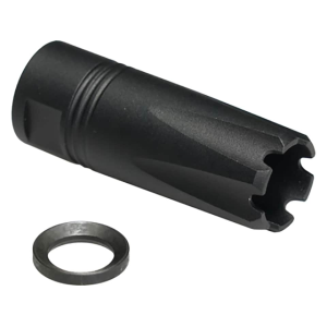 CMMG ZEROED Flash Hider 22 LR 1/2"-28 Thread Aluminum Black - Cmmg