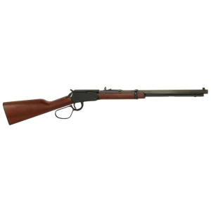Henry Frontier Large Loop Lever Action Rifle 22 Long Rifle 20" Blued Barrel Blued Frame Walnut Straight Grip Stock