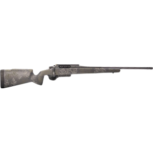 Seekins Precision HAVAK Element Bolt Action Rifle 300 Winchester Magnum 22" Fluted Black Threaded Barrel Anodized Black Frame Mountain Shadow Precision Stock