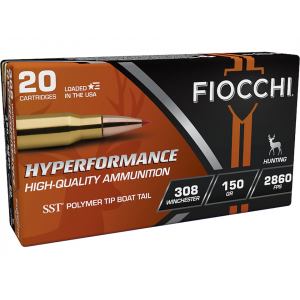 cchi Extrema 308 Winchester 150 Grain Hornady SST (Super Shock Tip) Polymer Tip Box Of 20 Ammo