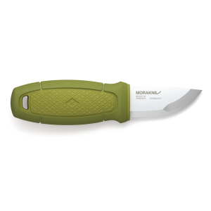 Morakniv Eldris Fixed Blade Knife 2.2" Clip Point Stainless Polished Blade Polymer Handle Green - Morakniv