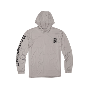 BROWNING Men's Hooded Tech Long Sleeve Shirt Bone Medium