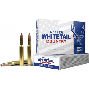 ler Whitetail Country 30-06 Springfield 165 Grain Solid Base Jacketed Soft Point Box Of 20 Ammo