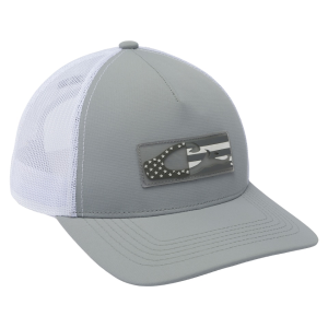 Drake Men's Americana Flag Hat Light Gray/White One Size Fits Most - Drake