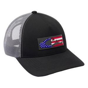 Drake Men's Americana Flag Hat Black/Charcoal One Size Fits Most - Drake