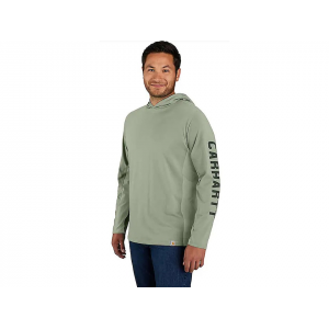 CARHARTT Men's Force Relaxed Fit Midweight Graphic Hoodie Sage Medium