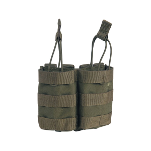 Tasmanian Tiger 2 SGL BEL Double AR-15 MOLLE Magazine Pouch Olive - Tasmanian Tiger