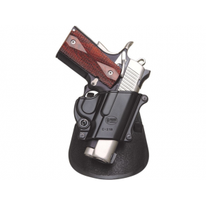 Fobus Compact OWB Holster Right Hand 1911 Government, Browning High Power, Remington R51 Polymer Black - Fobus