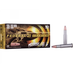 eral Premium HammerDown 30-30 Winchester 150 Grain Bonded Jacketed Soft Point Box Of 20 Ammo