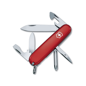 Victorinox Swiss Army Tinker Pocket Knife Drop Point Stainless Steel Polished Blade ABS Polymer Handle Red - Victorinox Swiss Army