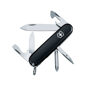 Victorinox Swiss Army Tinker Pocket Knife Drop Point Stainless Steel Polished Blade ABS Polymer Handle Black - Victorinox Swiss Army
