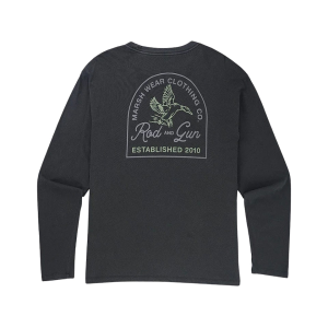 Marsh Wear Men's In Flight Long Sleeve Crew Neck T Shirt Shadow XL - Marsh Wear