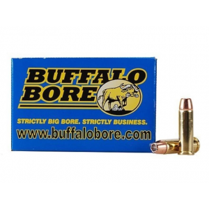 BUFFALO Bore 38 Special Ammo 125 Grain Jacketed Hollow Point Box Of 20