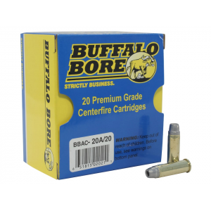 BUFFALO Bore 38 Special +p Ammo 158 Grain Lead Hollow Point Box Of 20