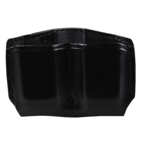 Gould & Goodrich Double Magazine Pouch Double Stack Magazine Leather Black - Gould & Goodrich