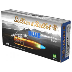 lier & Bellot Exergy Blue 6.5 Creedmoor 120 Grain Polymer Tip Lead Free Box Of 20 Ammo