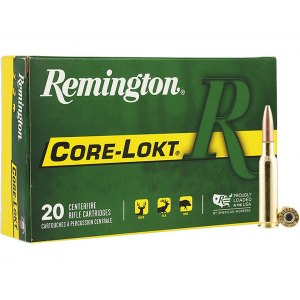 ington Core-Lokt 6.5 Creedmoor 140 Grain Jacketed Soft Point Box Of 20 Ammo