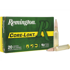 ington Core-Lokt 308 Winchester 150 Grain Jacketed Soft Point Box Of 20 Ammo