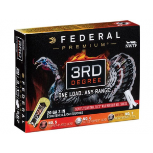 FEDERAL PREMIUM 3rd Degree Turkey 20 Gauge Ammo 3