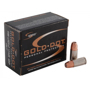 er Gold Dot 9mm Luger P 124 Grain Bonded Jacketed Hollow Point Box Of 20 Ammo