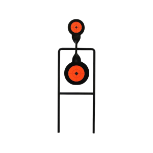 BIRCHWOOD CASEY Double Mag Spinner (up to 44 Mag) Target Steel Black