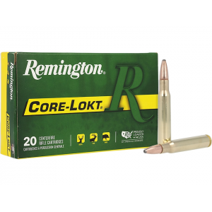 ington Core-Lokt 30-06 Springfield 165 Grain Jacketed Soft Point Box Of 20 Ammo