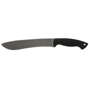 Browning Bush Craft Camp Fixed Blade Knife 9" Drop Point 3Cr13Mov Titanium Blade Polymer Handle Black - Browning
