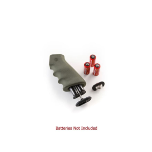 Hogue OverMolded AR-15 Pistol Grip with Storage Kit Rubber Olive Drab - Hogue