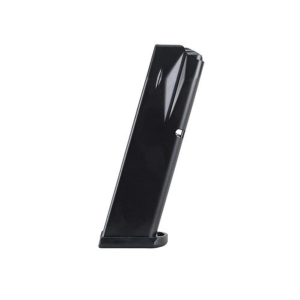 MEC-GAR Optimum Magazine with Base Pad for Taurus PT100, PT101 40 S&W 13-Round Steel Anti-Friction Black