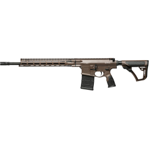 Daniel Defense DD5 V4 Semi Automatic Rifle 308 Winchester 18" Black Threaded Barrel Brown Frame Brown Pistol Grip