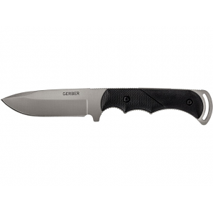 Gerber Freeman Guide Fixed Blade Knife 4" Drop Point 5Cr15MoV Satin Blade TacHide Handle Black