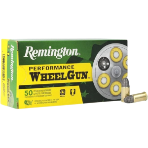 Remington Performance WheelGun 32 S&W Ammo 88 Grain Lead Hollow Point Case of 500 (10 Boxes of 50) - Remington