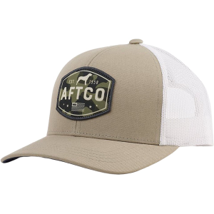 AFTCO Men's Best Friend Trucker Hat Stone One Size Fits Most