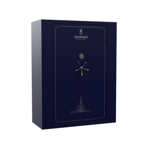 Browning Silver Fire Resistant Tall 65 Gun Safe with Black Chrome Electronic Lock Sapphire Blue - Browning