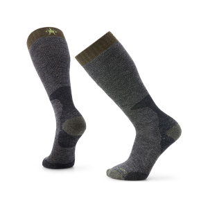 SMARTWOOL Men's Hunt Extra Cushion Over the Calf Socks Black Medium