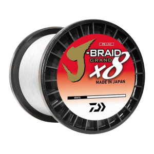 Daiwa J-Braid X8 Braided Fishing Line 40lb 300yd White - Daiwa
