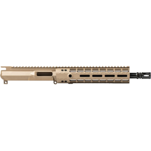 Aero Precision AR-15 EPC-9 Upper Receiver Assembly 9mm Luger 11" Barrel Enhanced M-LOK Handguard without Bolt Carrier Group or Charging Handle Flat Dark Earth - Aero Precision