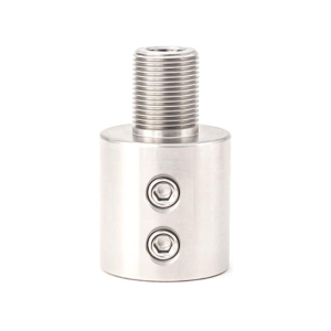 Tacticool22 Barrel Thread Adapter for Ruger 10/22 1/2"-28 Silver - Tacticool22