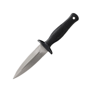 Cold Steel Counter TAC II Fixed Blade Knife 3.375" Spear Point AUS-8 Satin Blade Kray-Ex Handle Black