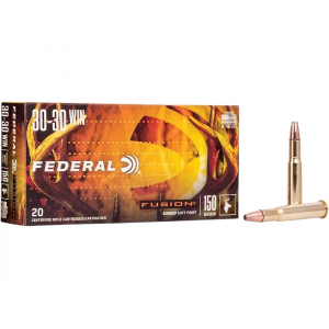eral Fusion 30-30 Winchester 150 Grain Bonded Round Nose Box Of 20 Ammo