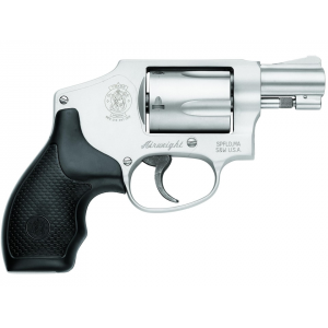 SMITH & Wesson Model 642 (no Internal Lock) 38 Special +p Revolver 1.875" Stainless Barrel 5 Round Black Grip