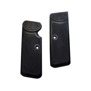 VINTAGE GUN GRIPS for Langenhan FL Selbstlader with Ejector Port 32 ACP Polymer Black